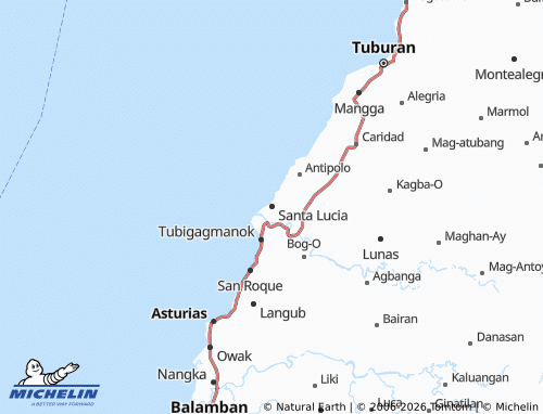 Mappa MICHELIN Santa Lucia - ViaMichelin