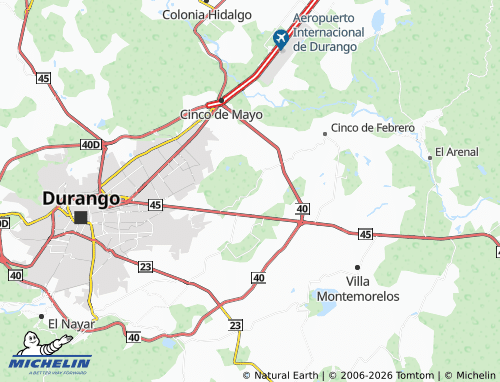 MICHELIN Contreras map - ViaMichelin