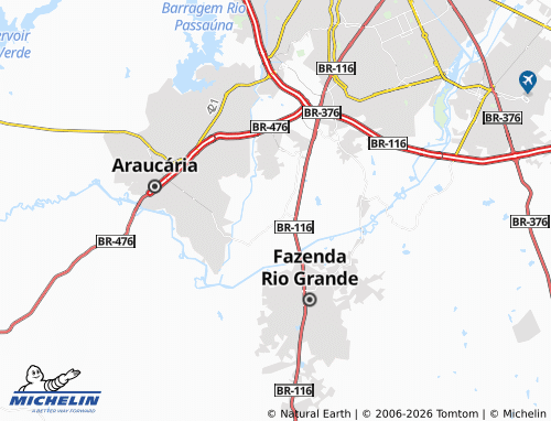 Mapa MICHELIN Campo de Santana - ViaMichelin