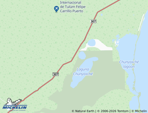 Mappa MICHELIN Chunyaxché - ViaMichelin