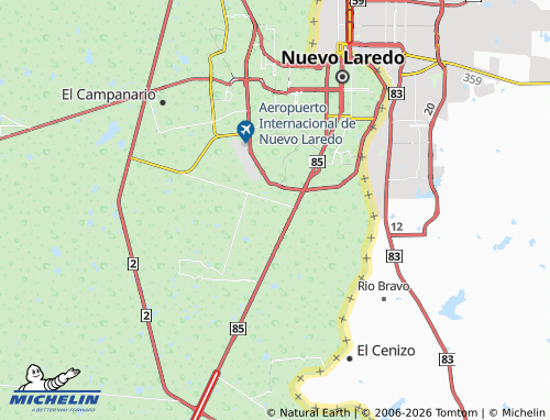 MICHELIN Santa Fe map - ViaMichelin