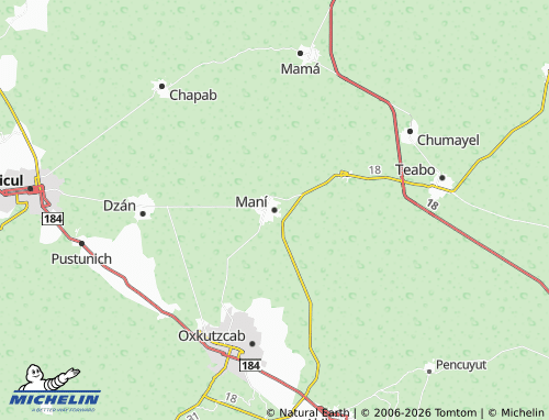 Mapa MICHELIN Maní - ViaMichelin
