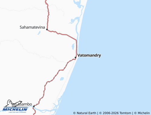 MICHELIN-Landkarte Vatomandry - ViaMichelin