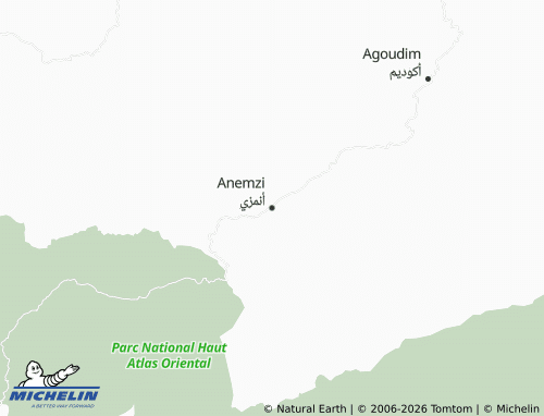 MICHELIN Animzi map - ViaMichelin
