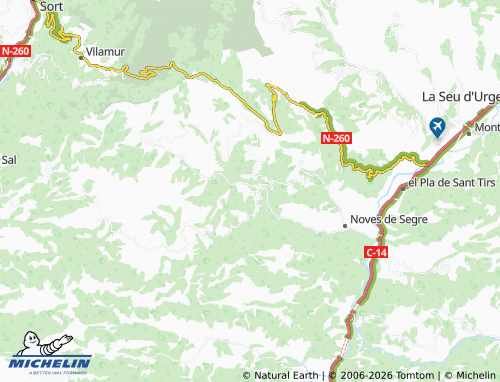MICHELIN-Landkarte Espaén - ViaMichelin