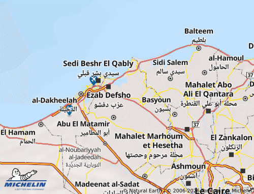 Mapa MICHELIN Abo Homus - ViaMichelin