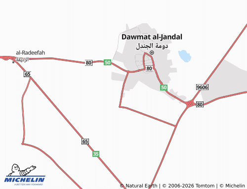 MICHELIN-Landkarte al-Bawadi - ViaMichelin