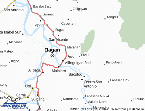 MICHELIN Santa Catalina map - ViaMichelin