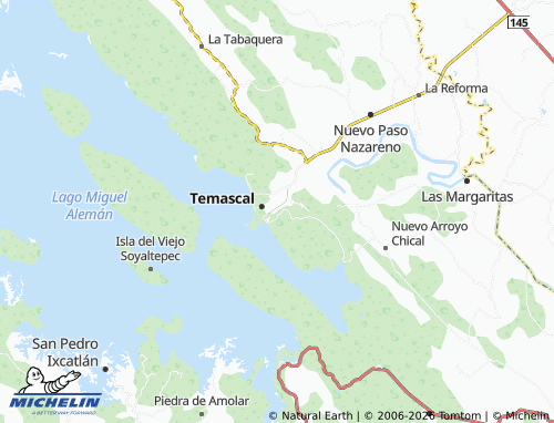 Mapa MICHELIN Rivera del Río - ViaMichelin