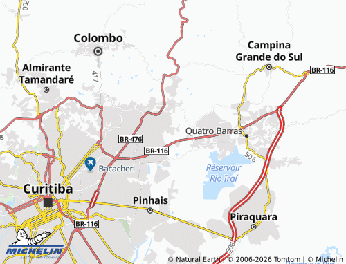 Mappa MICHELIN Rincão - ViaMichelin