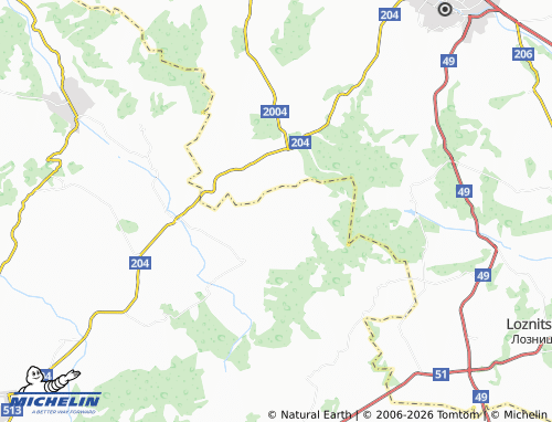 MICHELIN Trastika map - ViaMichelin