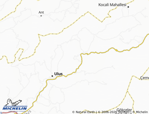 MICHELIN-Landkarte Dörekler - ViaMichelin