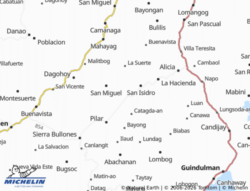 MICHELIN Estaca map - ViaMichelin