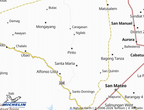 MICHELIN Laya map - ViaMichelin
