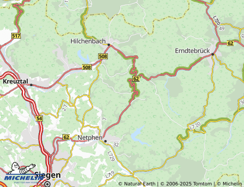 MICHELIN Oechelhausen map - ViaMichelin