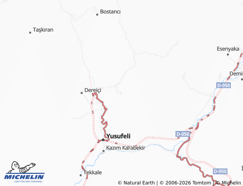 Mappa MICHELIN Mutlugün - ViaMichelin
