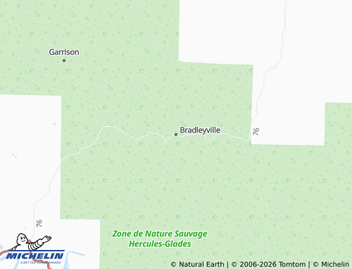 Mapa MICHELIN Bradleyville - ViaMichelin