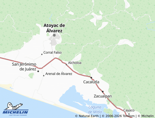 Mapa MICHELIN La Vainilla - ViaMichelin