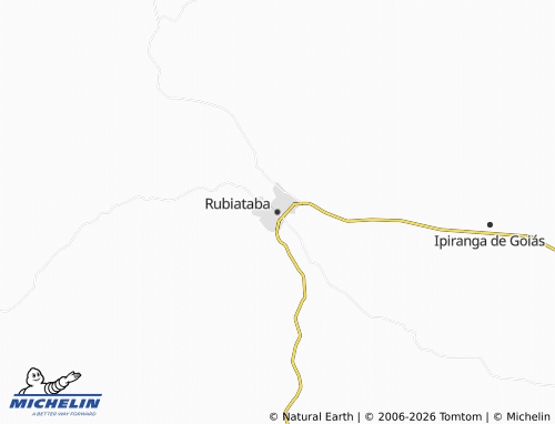 Mapa MICHELIN Rubiataba - ViaMichelin