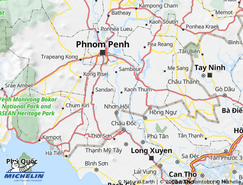 Mappa MICHELIN Kaoh Thum - ViaMichelin