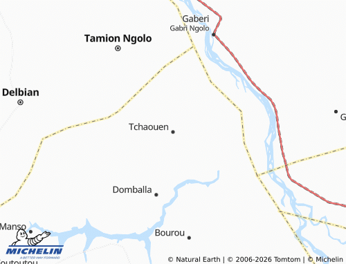 MICHELIN Tchaouen map - ViaMichelin