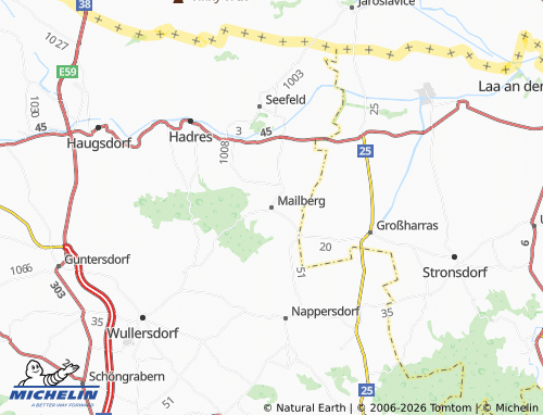 Mapa MICHELIN Mailberg - ViaMichelin