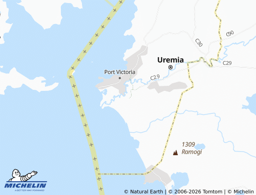 MICHELIN Lugare map - ViaMichelin