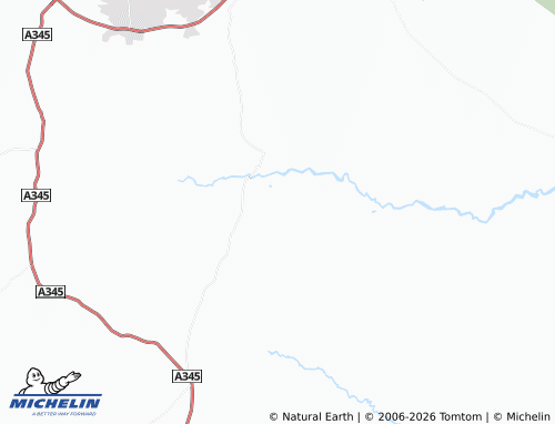 MICHELIN Hardo-Deba map - ViaMichelin