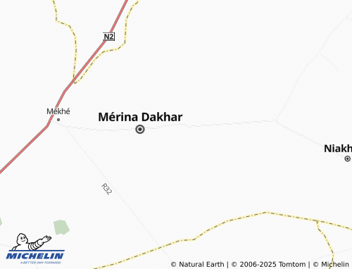 MICHELIN-Landkarte Dior - ViaMichelin