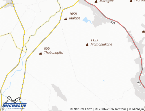 Mappa MICHELIN Maraganeng - ViaMichelin