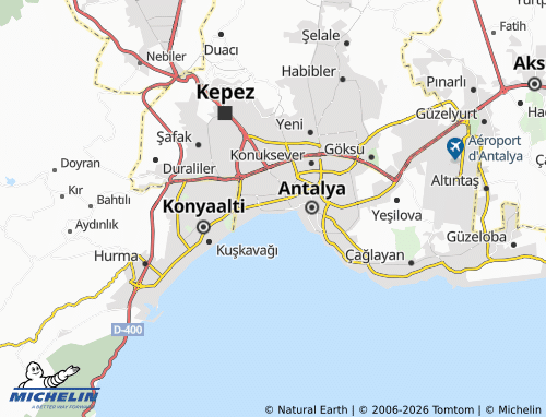 MICHELIN Bahçelievler map - ViaMichelin