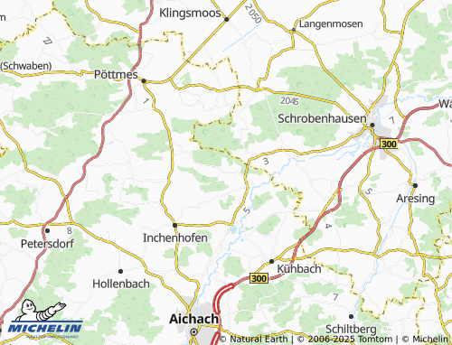 MICHELIN Rettenbach map - ViaMichelin