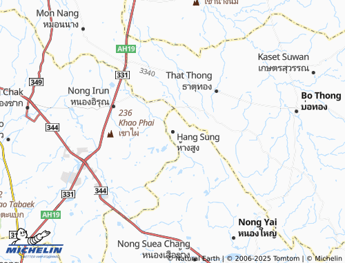 MICHELIN Hang Sung map - ViaMichelin