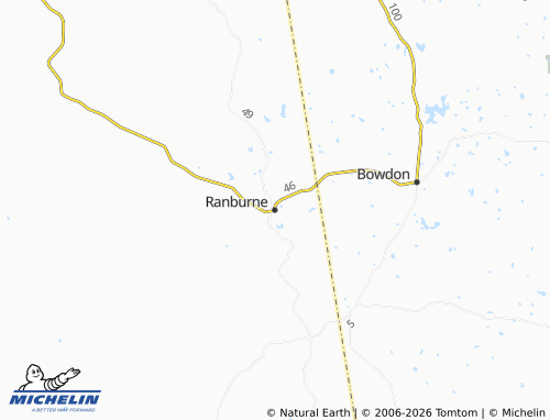 Carte MICHELIN Ranburne - ViaMichelin