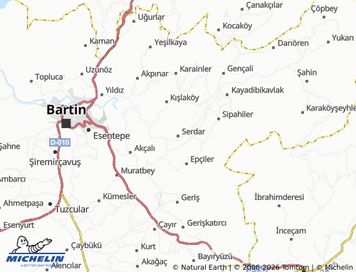 Carte MICHELIN Serdar - ViaMichelin