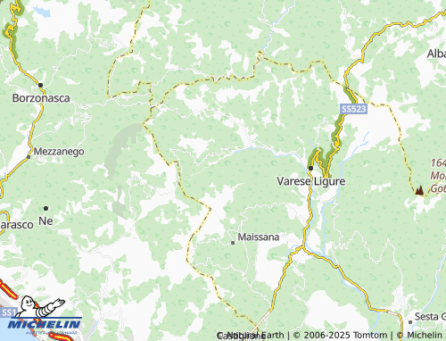 MICHELIN-Landkarte Valletti - ViaMichelin