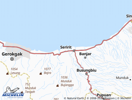 MICHELIN Umeanyar map - ViaMichelin