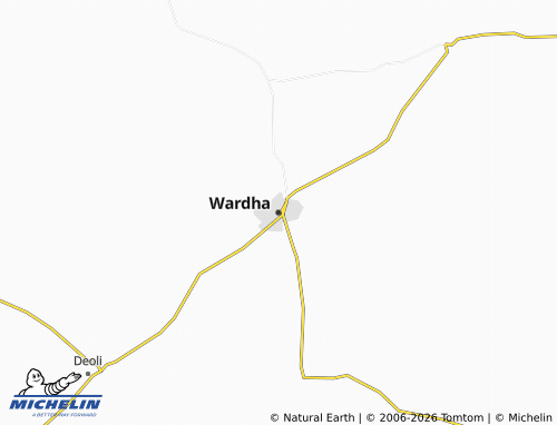Mapa MICHELIN Wardha - ViaMichelin