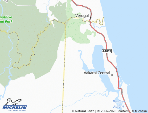 Kaart MICHELIN Palchenai - ViaMichelin