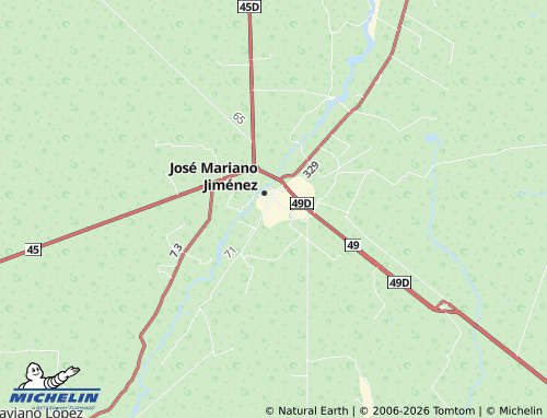 Mappa MICHELIN Real del Sur - ViaMichelin