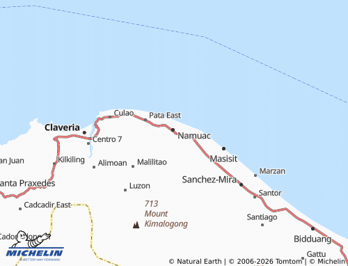 Mappa MICHELIN San Andres - ViaMichelin