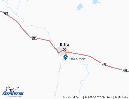 Mapa MICHELIN Kiffa - ViaMichelin
