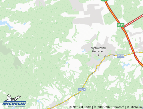 Carte MICHELIN Maksheyevo - ViaMichelin