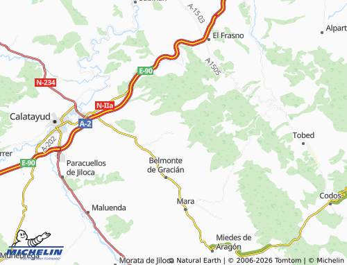 Mappa MICHELIN Sediles - ViaMichelin