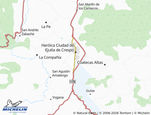 MICHELIN Zoritana map - ViaMichelin