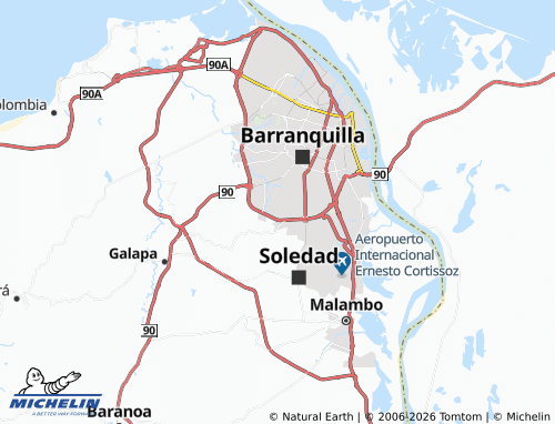Carte MICHELIN Realengo 7 de Abril - ViaMichelin