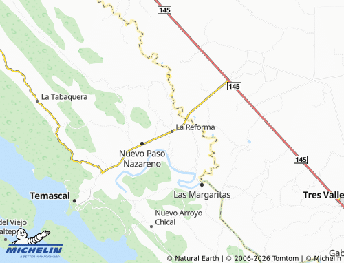 Mapa MICHELIN La Reforma - ViaMichelin