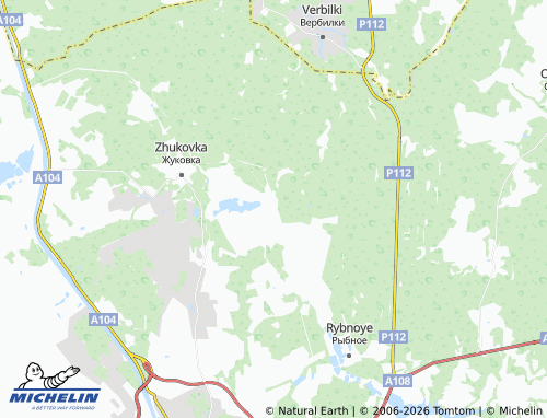 Carte MICHELIN Rossiya 2 SNT - ViaMichelin