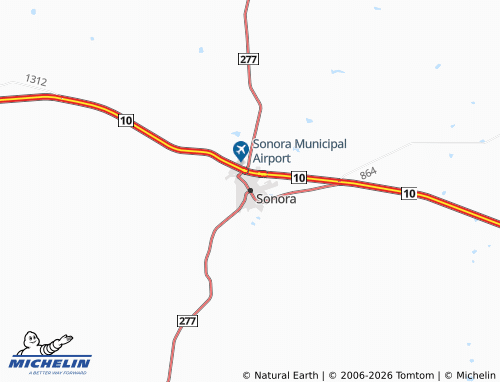 Mapa MICHELIN Sonora - ViaMichelin