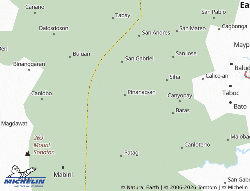 Mappa MICHELIN Pinanag-an - ViaMichelin